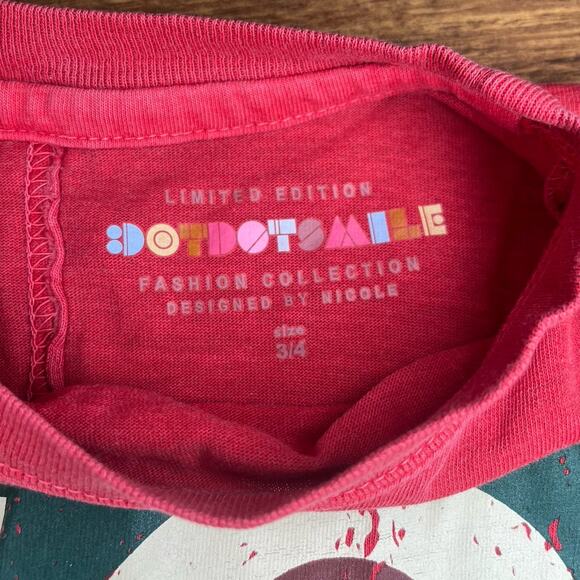 NEW DotDotSmile Ho Ho Ho Christmas Holiday Shirt Unisex Toddler Size 3/4 - Picture 6 of 7